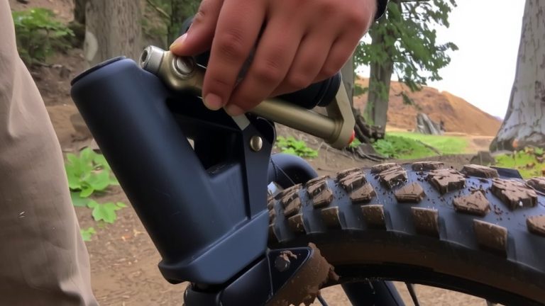 adjust pressure for weight and terrain