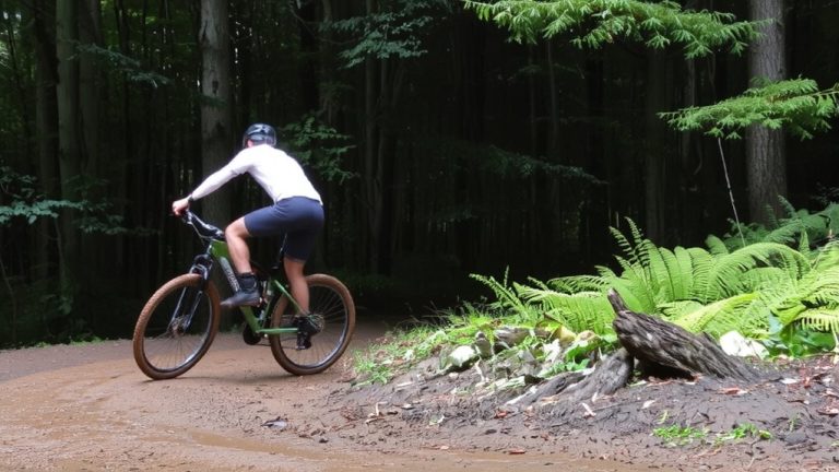 adjust riding for wet icy trails