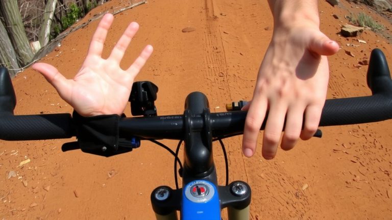 alternate grip pressure mid ride