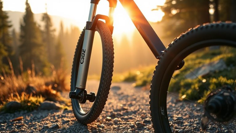 aluminum suspension forks guide