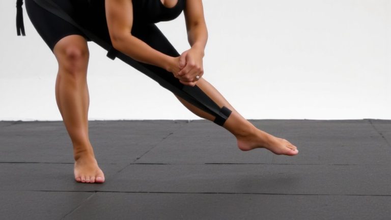 ankle dorsiflexion for braking