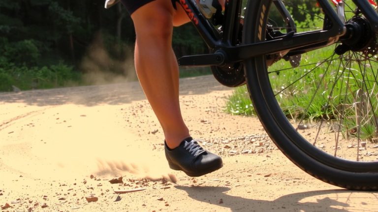 ankle flexibility for pedaling