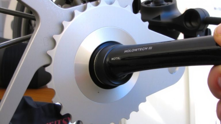 avoid cross threading hollowtech ii cranks