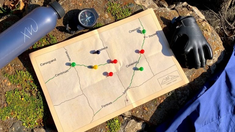bike friendly campground route planning