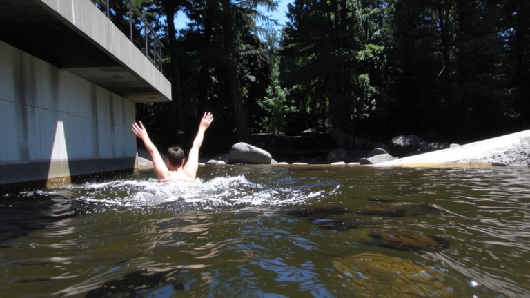 body float softens drop landings