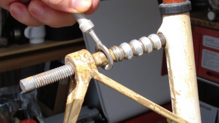 bottle cage screw reinforcement