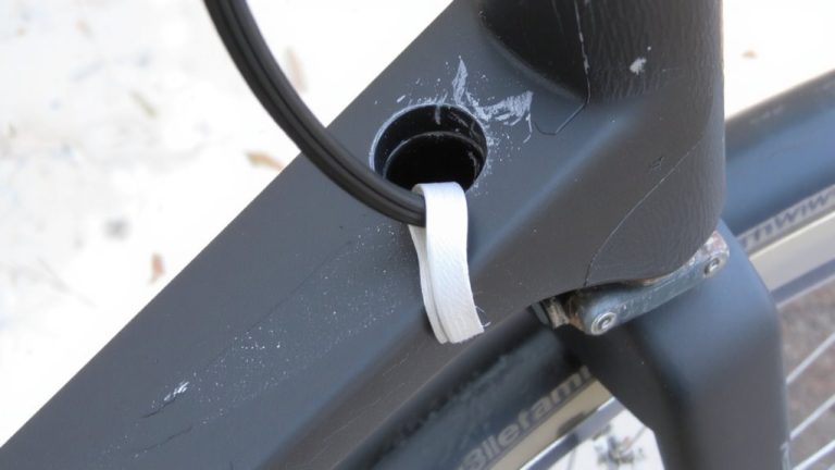 broken dropper post cable fix