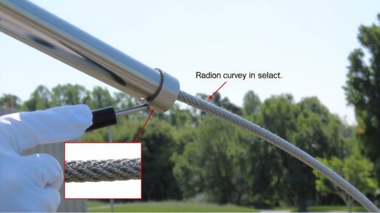 cable line radius check