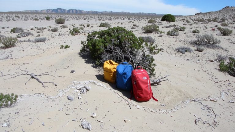 camouflage bright packs in sagebrush
