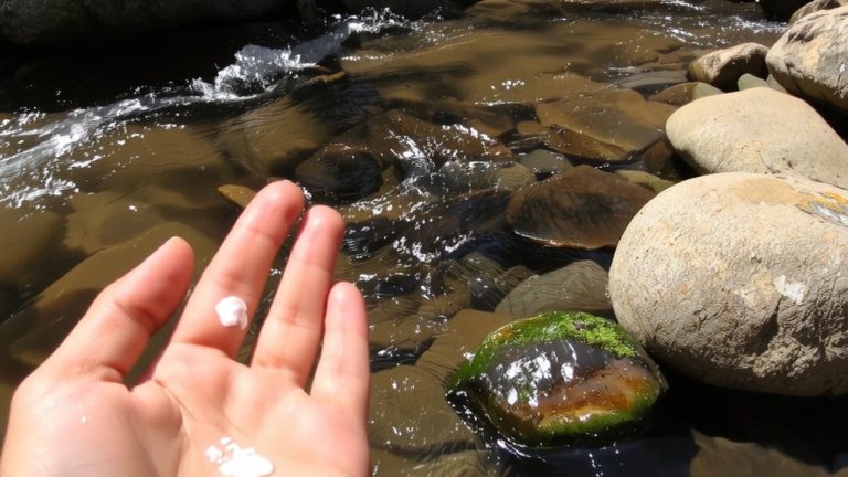 clay sunscreen washes clean