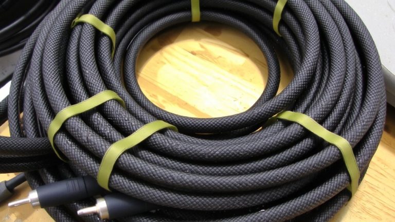 coil excess cord neatly