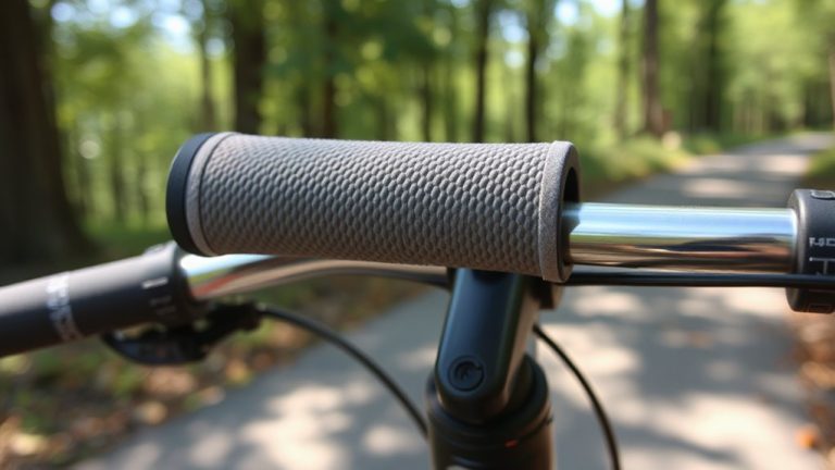 comfortable ergonomic bicycle grips
