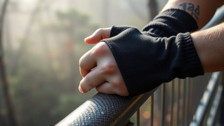 comfortable grip fingerless gloves