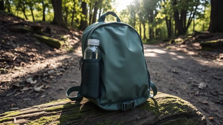 compact backpacks with bottle holders