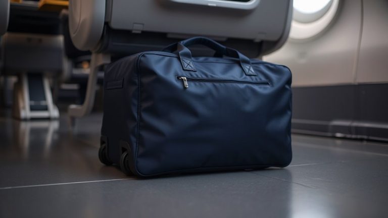 compact underseat roller luggage