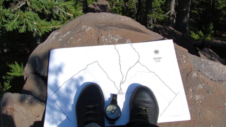 compass and map navigation