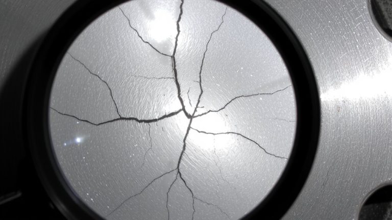 cracks from spoke holes