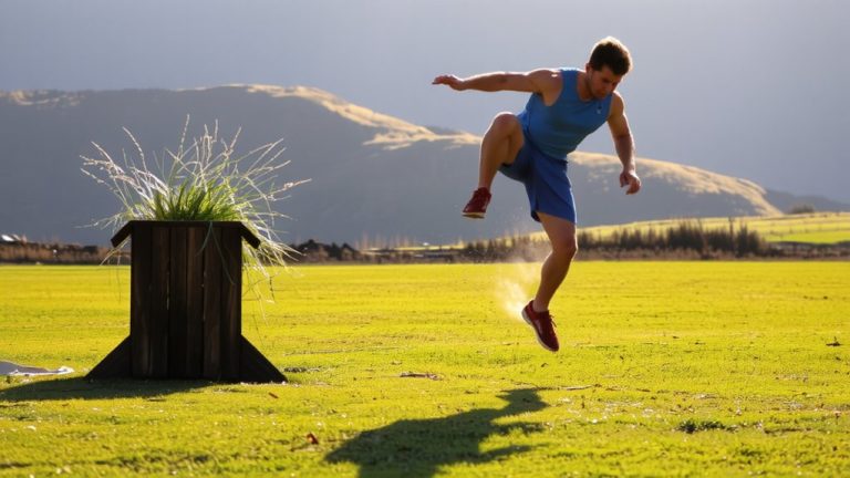 depth drop grass training