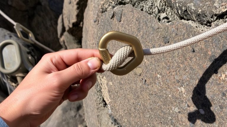 dismantling rhomboid knots post descent