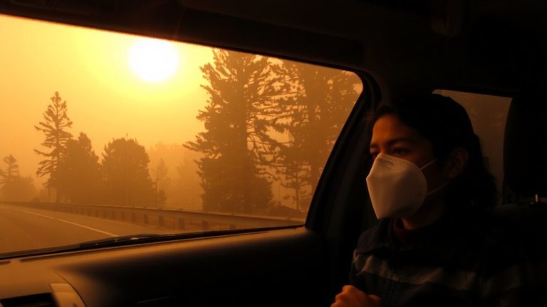 drive carefully in smoke