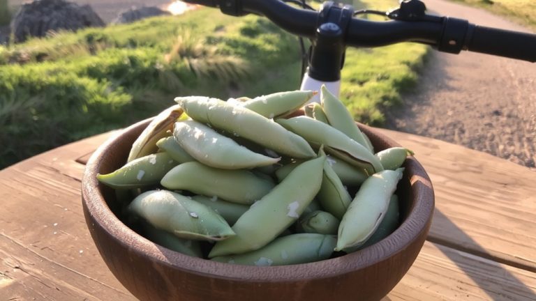 edamame pods protein snack