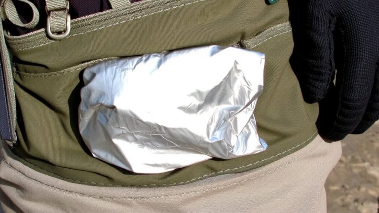 emergency blankets in hip belts