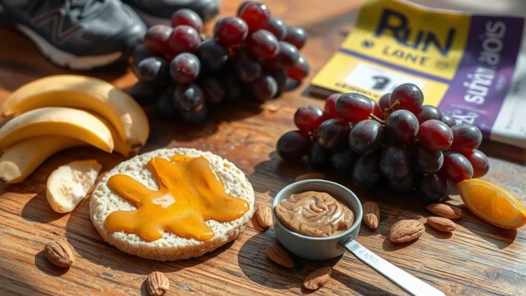 energy boosting pre race snacks