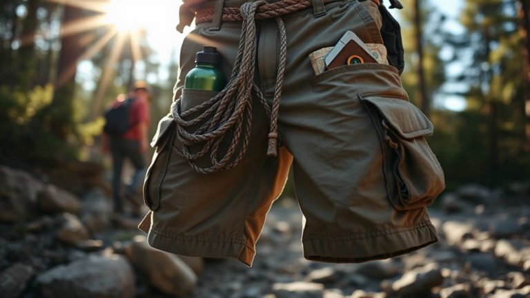 essential carrying cargo shorts