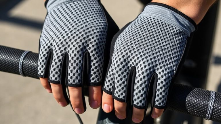 fingerless bike gloves comfort grip