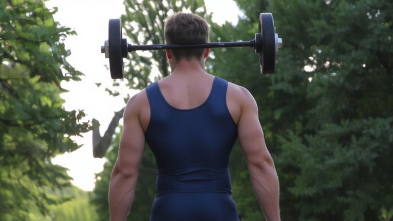 front squats for upright posture