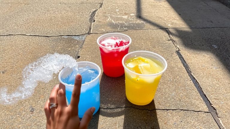 frozen slushies for hot climates