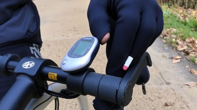 glucose monitors for diabetic cyclists