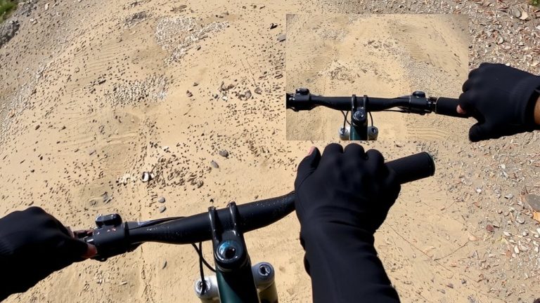 hand positioning for mtb terrain