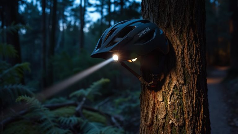 helmet lights for trail visibility