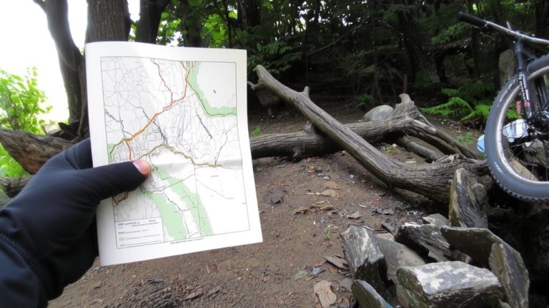 identify hike a bike sections
