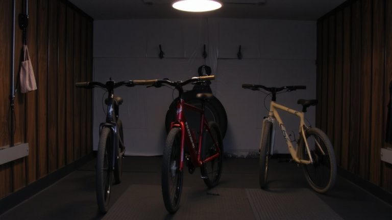 indoor mountain bike storage