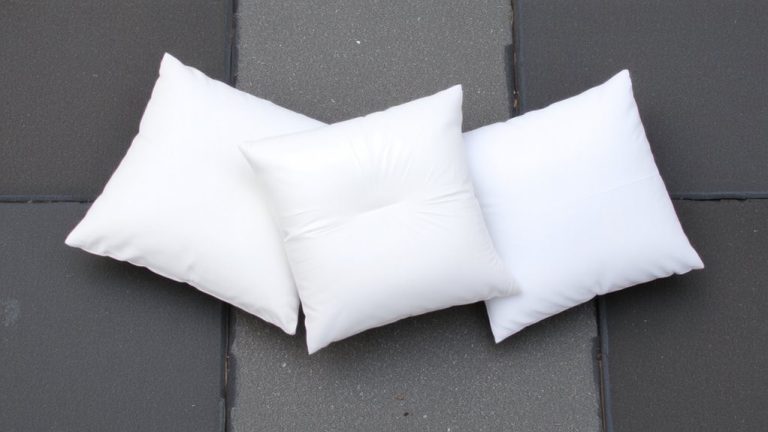 lightweight compact pillow inserts