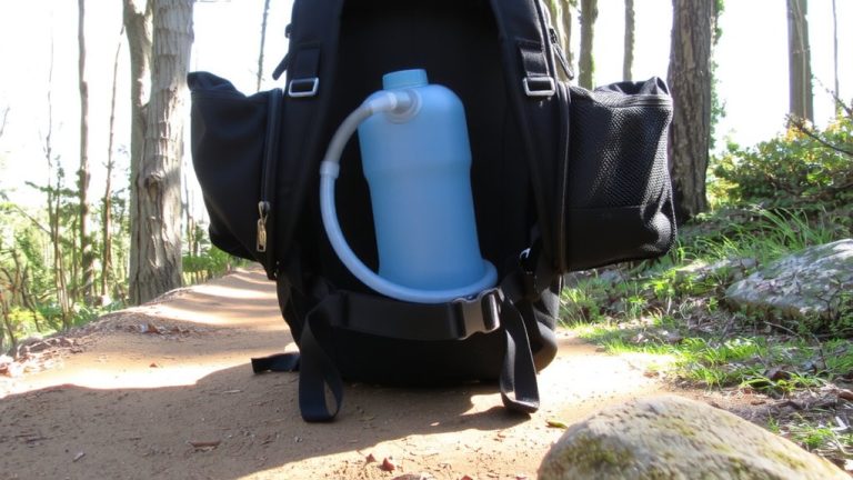 lightweight hydration pack system