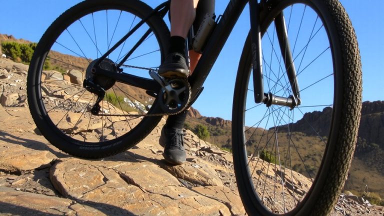 maintain balance over pedals