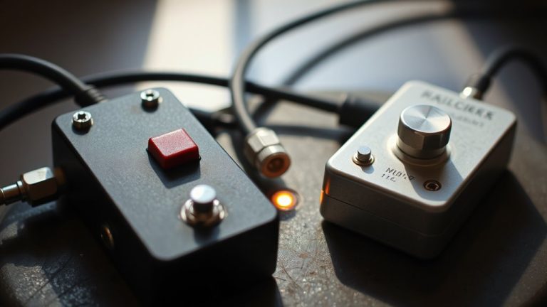 mini boost pedals for guitarists