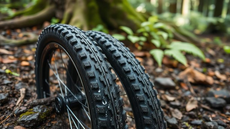 narrow mtb tires for tight trails