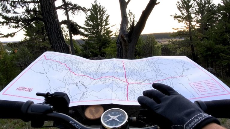 navigate trails avoiding festival crowds