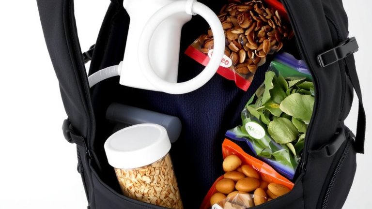 nutritional access backpack organizer