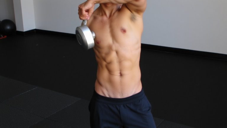one arm overhead anti rotation press