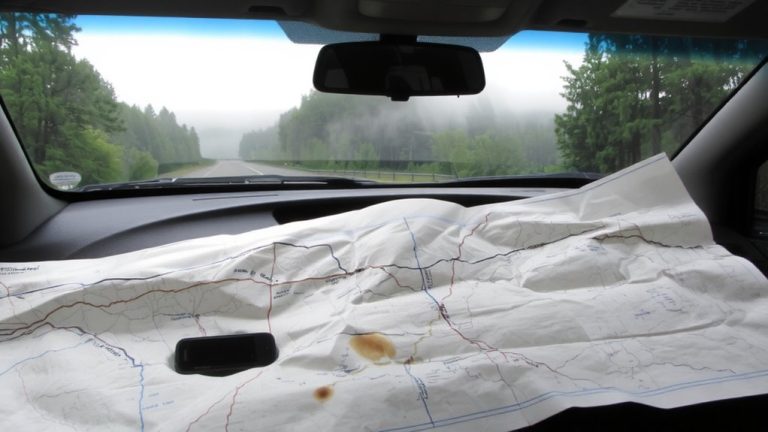 paper maps ensure backup navigation