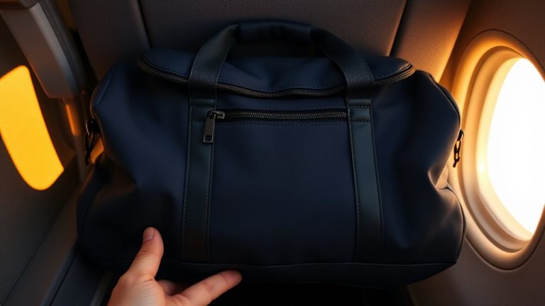 perfectly fitting underseat travel bags