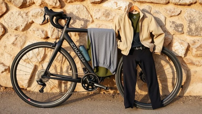 performance gravel riding apparel