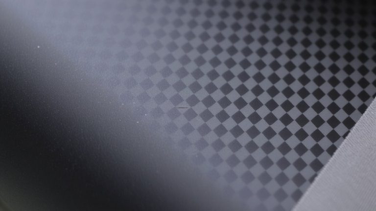polishing matte black carbon