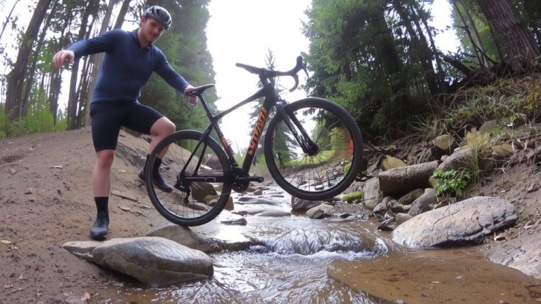 quick mount after crossing
