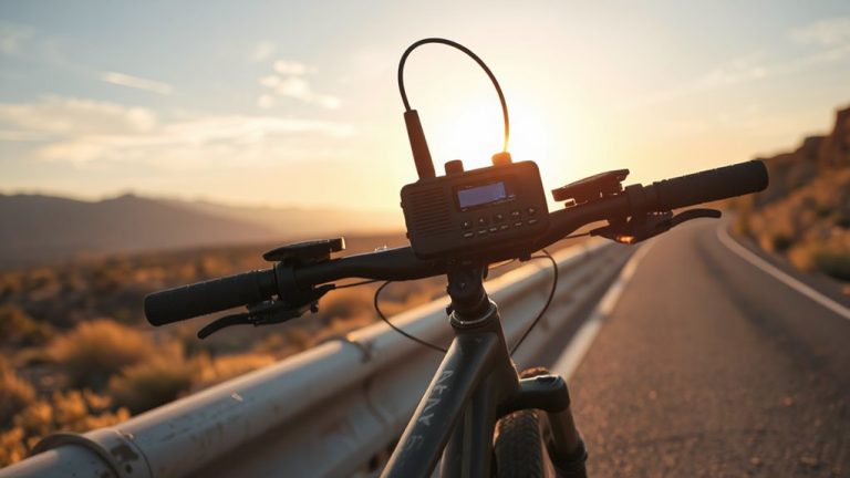 radios for biking adventures